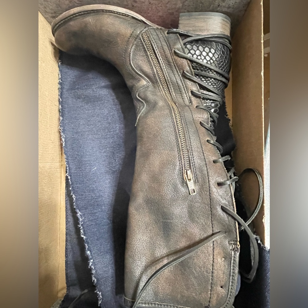 Freebird Diamond boots black multi size 10